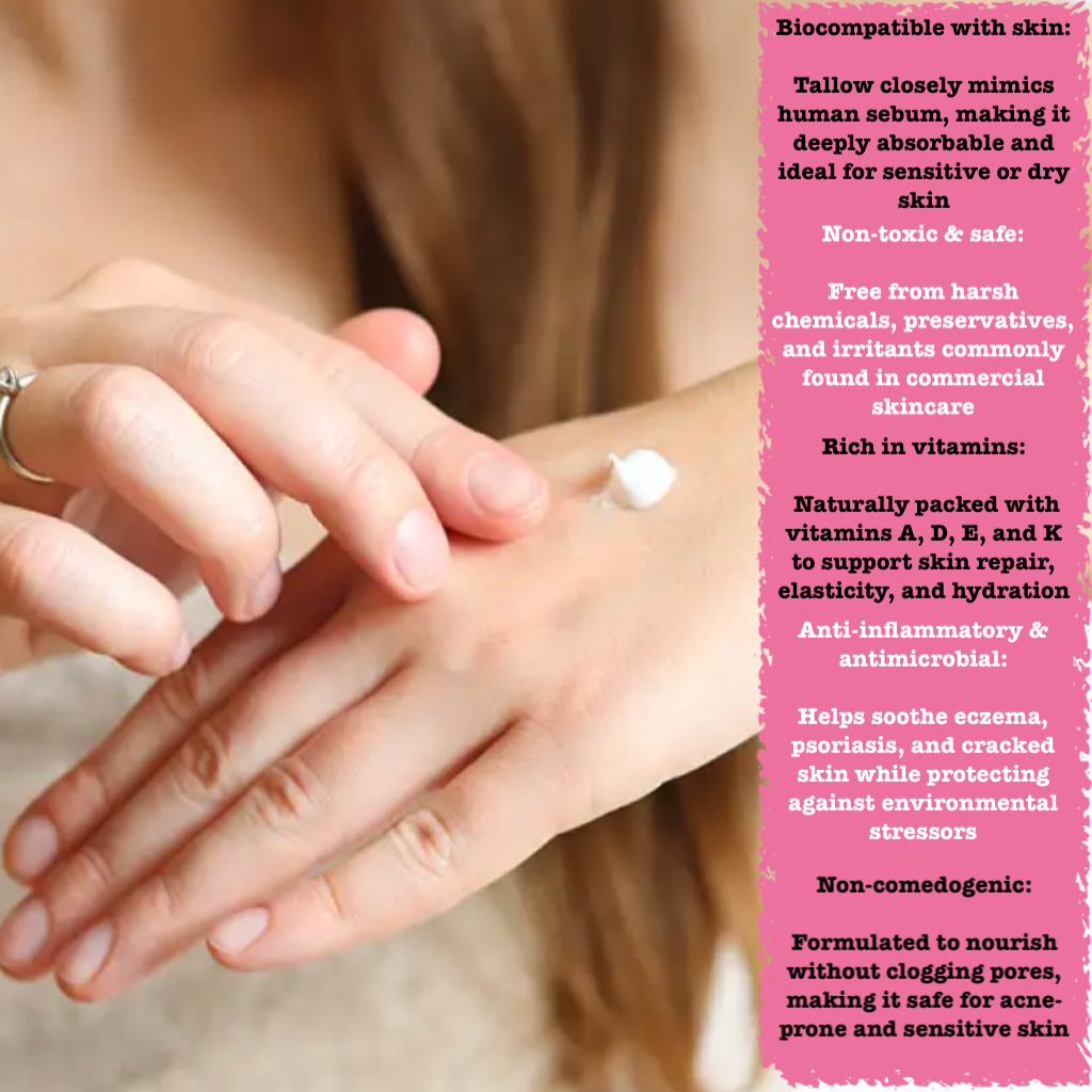 Whipped Tallow Honey Skin Balm